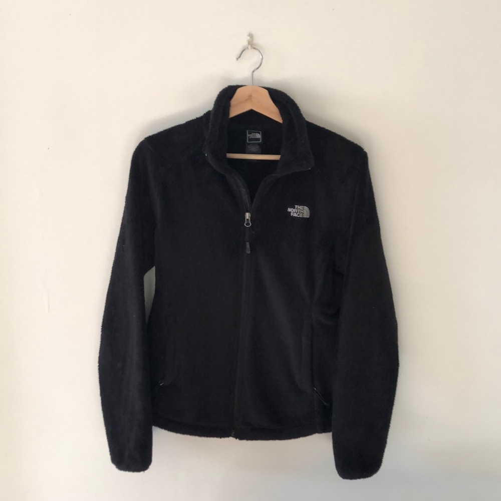 THE NORTH FACE black osito full zip fleece jacket